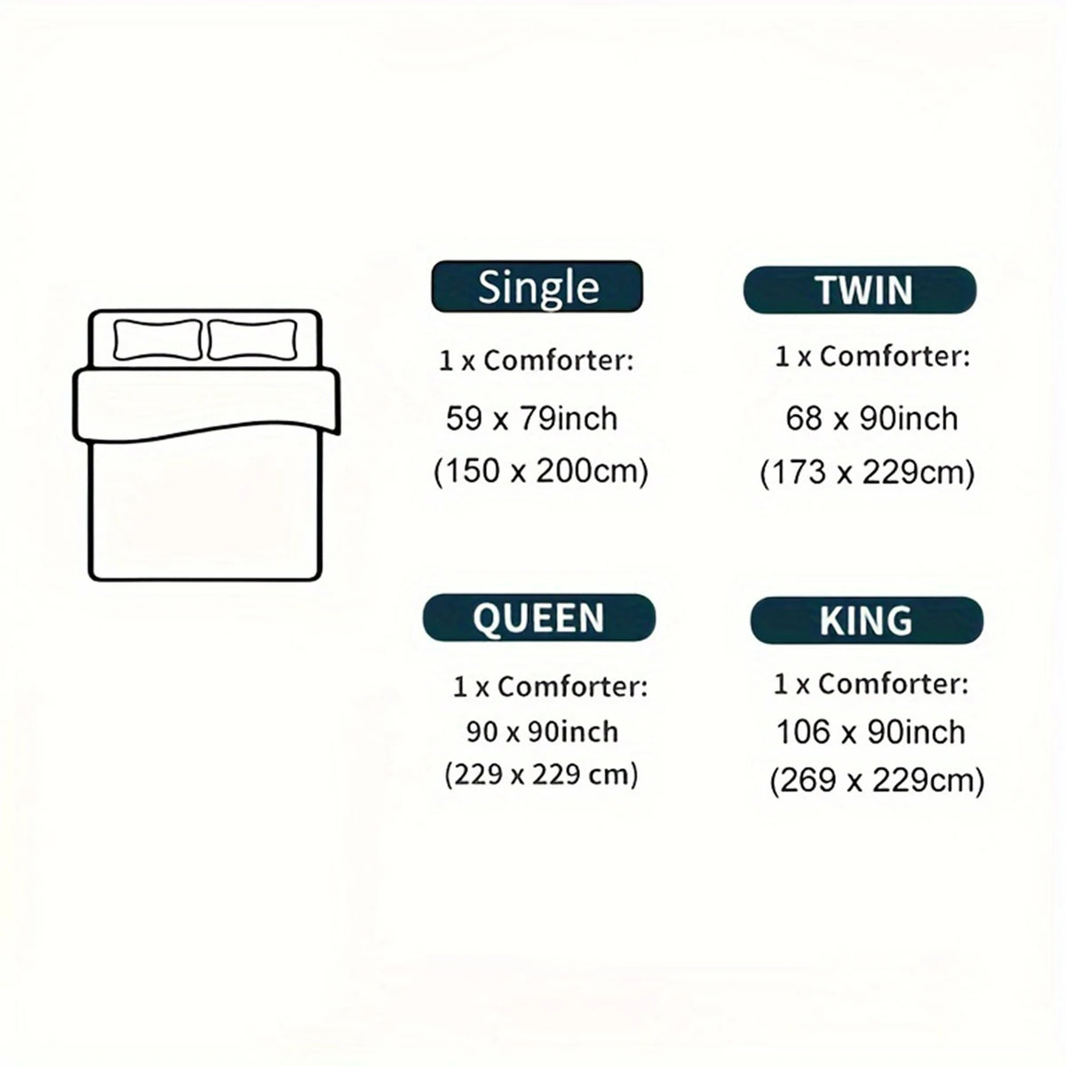 All-Season Hypoallergenic Down Alternative Comforter