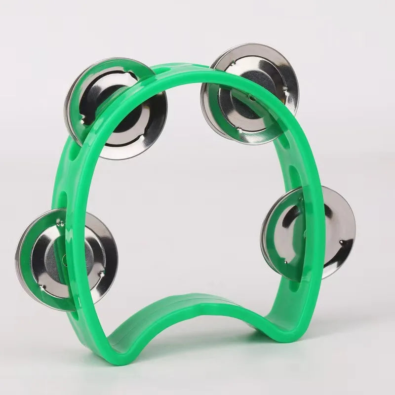 Handheld Tambourine with Jingle Bells for Kids