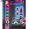 Smart RGB LED Strip Lights with Music Sync & App Control
