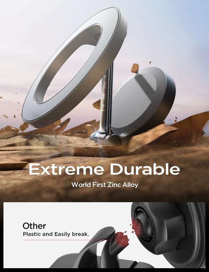 Magnetic Car Mount with 360° Rotation
