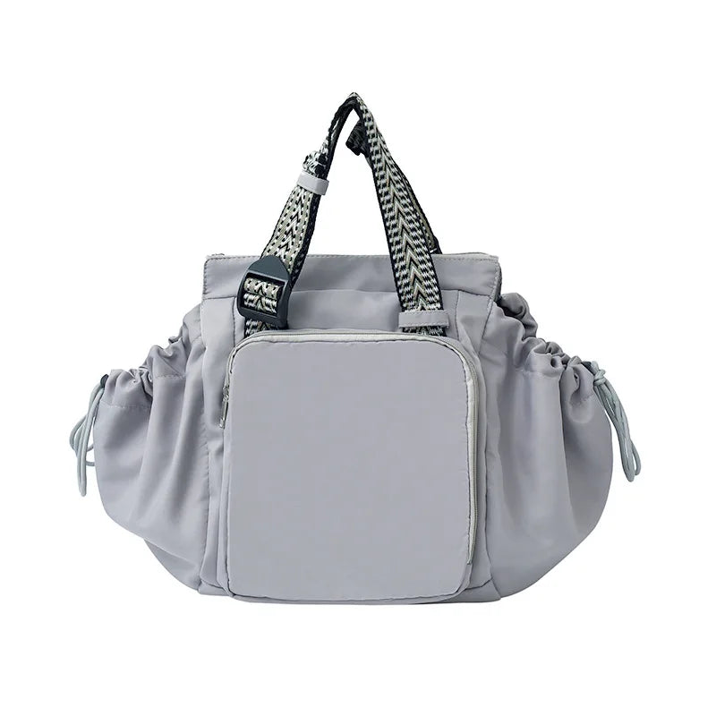 Versatile Nylon Shoulder Bag with Large Capacity
