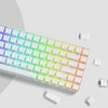 Crystal Clear Jelly Keycaps with Side-Printed Legends for Mechanical Keyboards