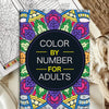 Color by Number Coloring Book for Adults