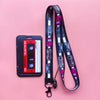 Retro Camera Card Holder with Lanyard