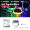 Rechargeable LED Car Cup Holder Coasters