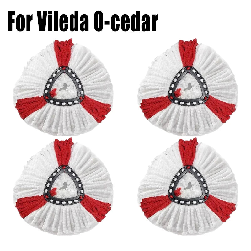 360° Rotating Spin Mop Head Replacement (Triangle Fit)
