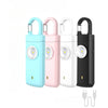 Compact USB Rechargeable LED Security Light with Loud Alarm