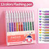 Retractable Glitter Gel Pens