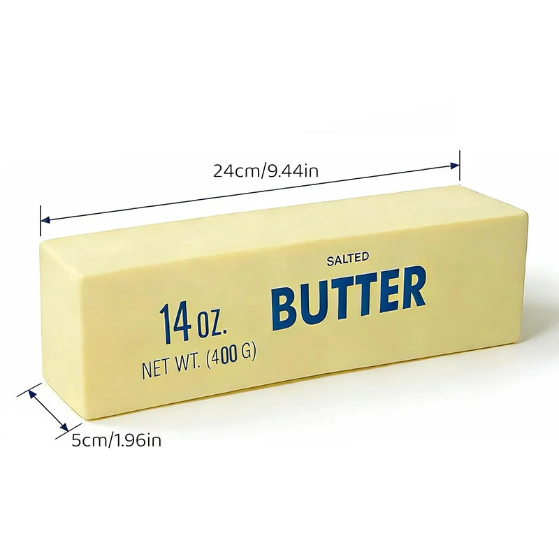 Slow-Rebound Butter-Stick Stressball