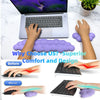 Ergonomic Memory Foam Cloud Wrist Rest with Non-Slip Base