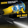 Portable Cordless Pressure Washer Gun