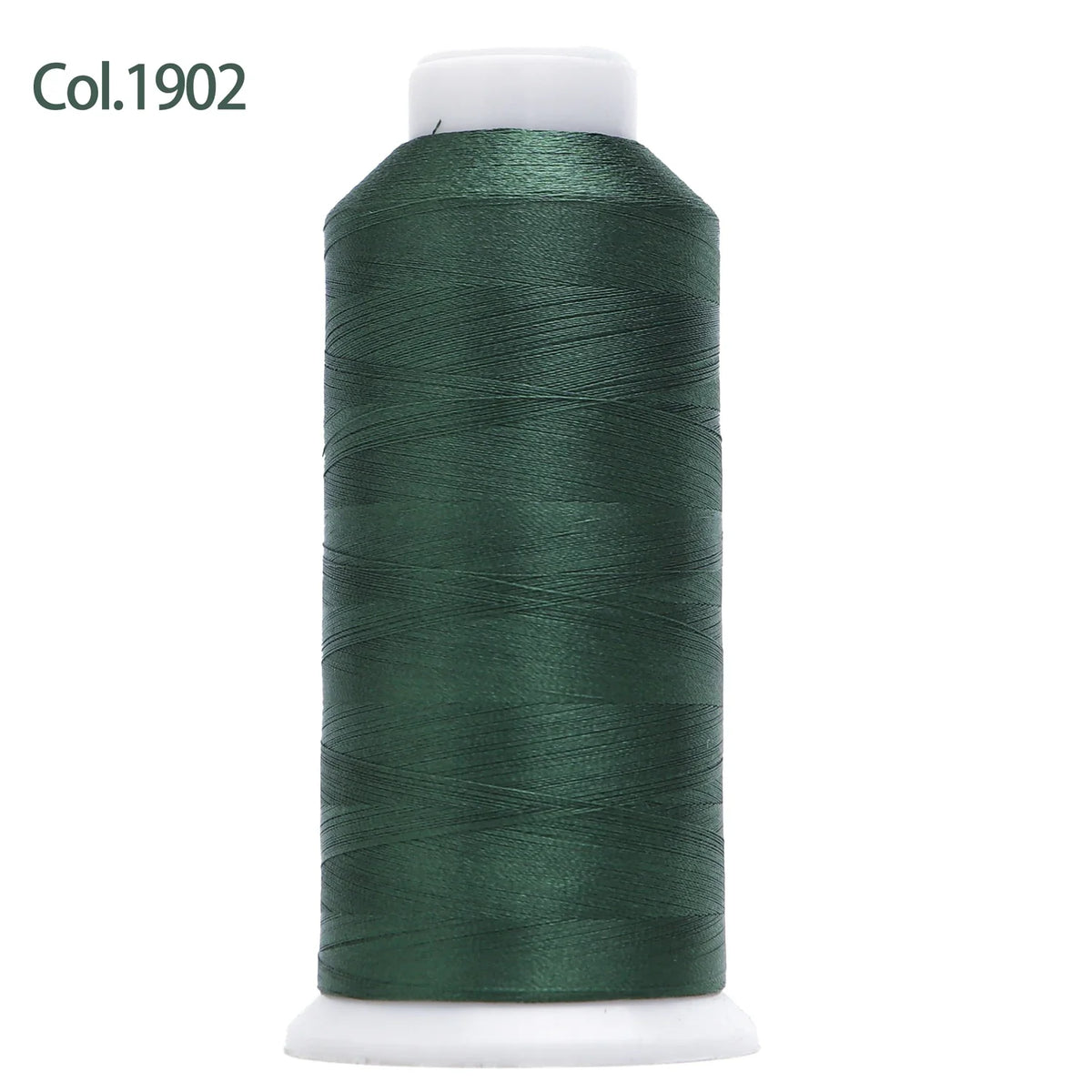 80-Color Polyester Embroidery Thread Set with Large 4000m Spools