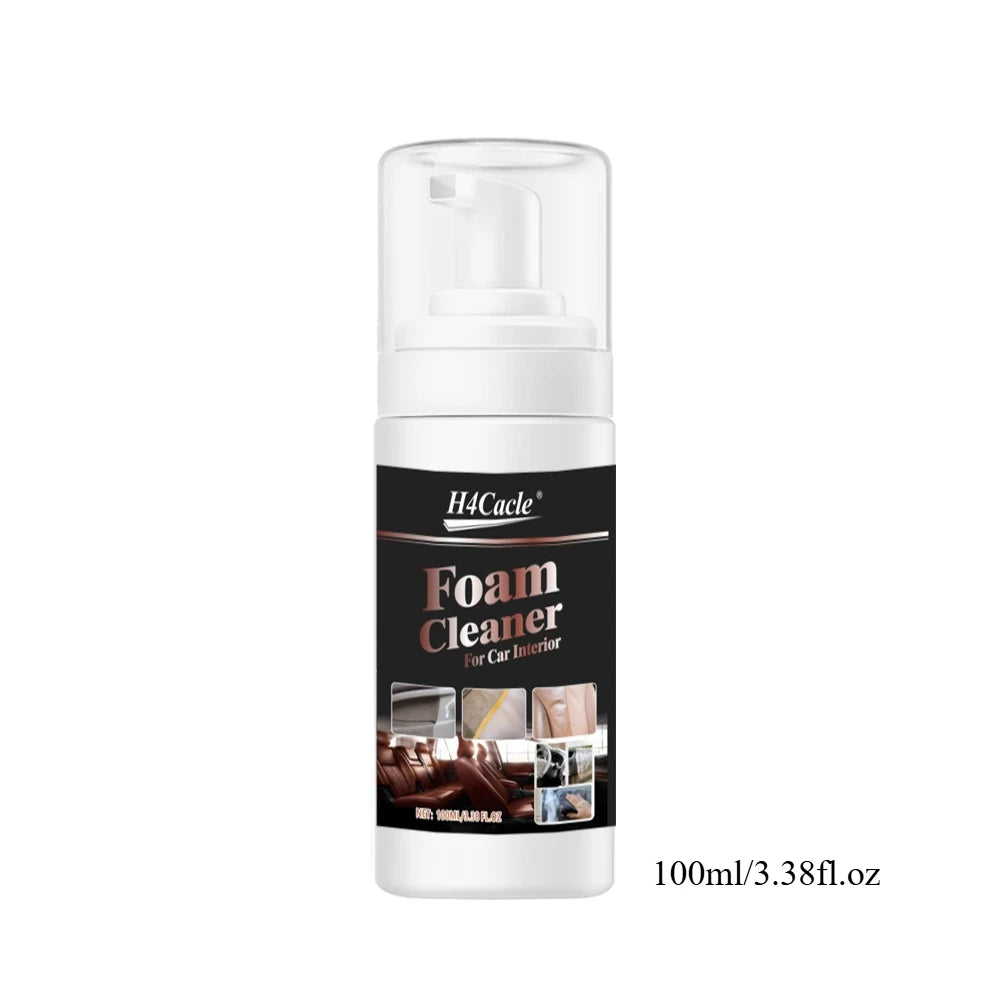 Bottle of H4Cacle Foam Cleaner for car interior