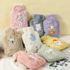Adorable Plush Hot Water Bottle with Cozy Animal Design