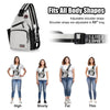 Convertible Women's Chest Bag with Earphone Hole