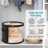 Foldable Hat Storage Bucket Organizer