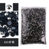 Jelly AB Flatback Resin Rhinestones (2-6mm)