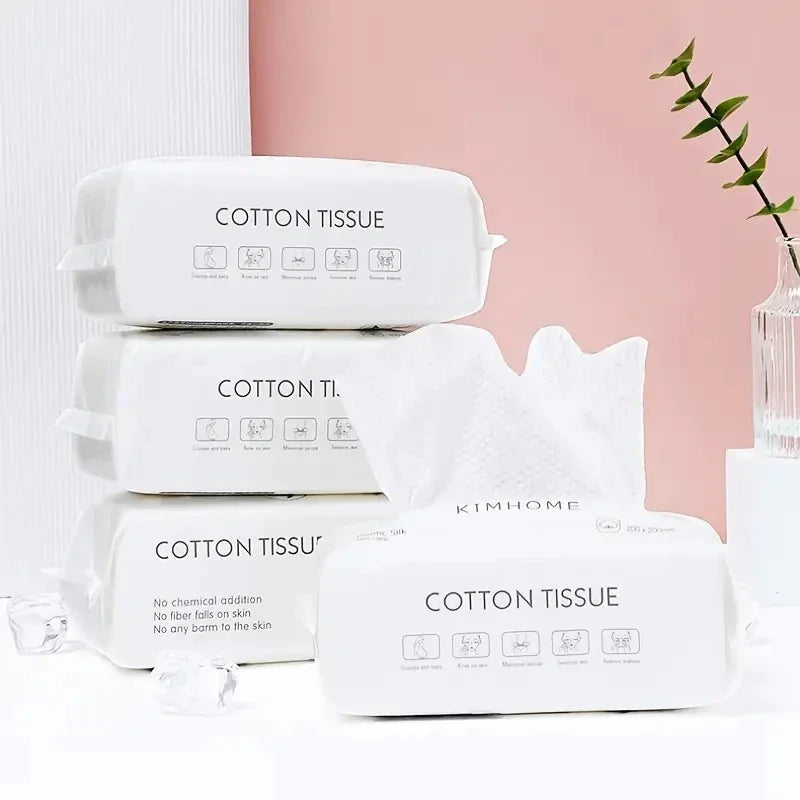 Soft Disposable Cotton Facial Towels