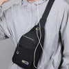 Men's Casual Crossbody Sling Bag with Multiple Pockets
