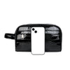 Men's PU Leather Clutch Wallet with Zipper Closure