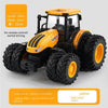 Remote-Controlled Farm Tractor Toy with Realistic Engineering Details