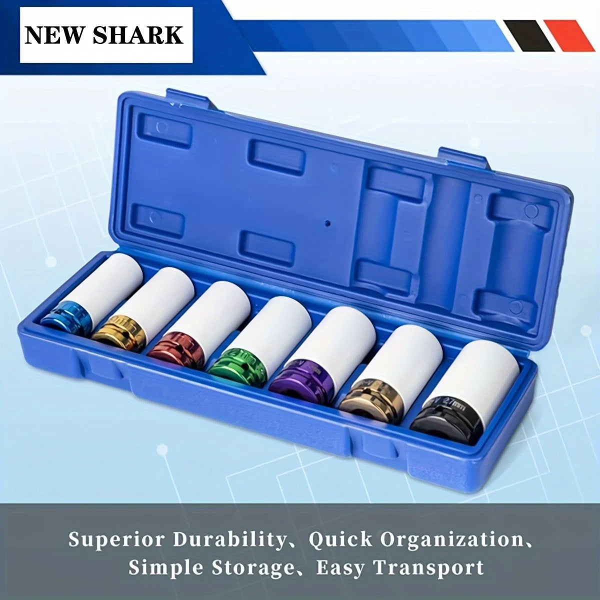 1/2" Drive Wheel Protector Impact Socket Set
