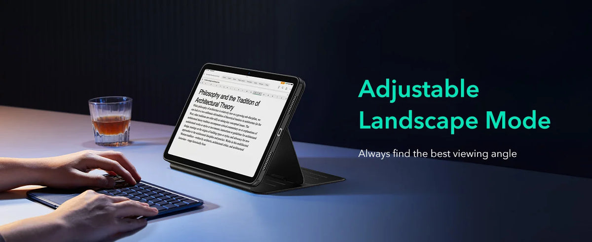 Magnetic Folio Case for iPad Air 11 Inch with Auto Wake/Sleep