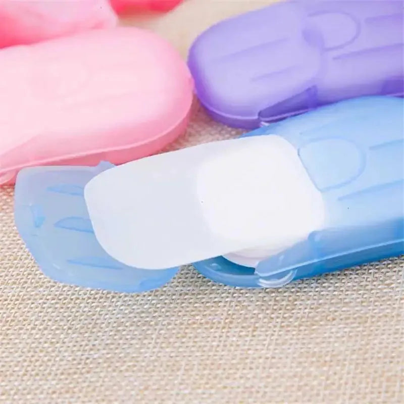 Portable Soap Paper Sheets with Mini Case