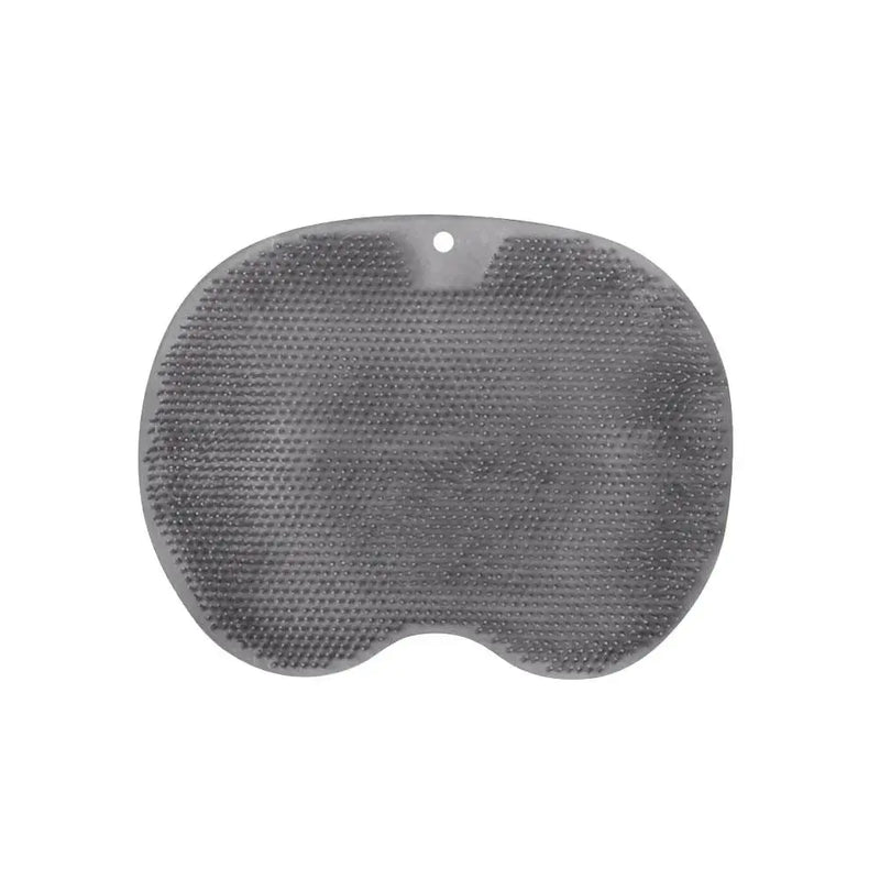 Ergonomic Silicone Foot Scrubber with Suction Base