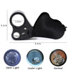 Illuminated Jewelers Loupe with Foldable 30x/60x Lenses