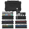 45-Piece Drill and Screwdriver Bit Set with Storage Case