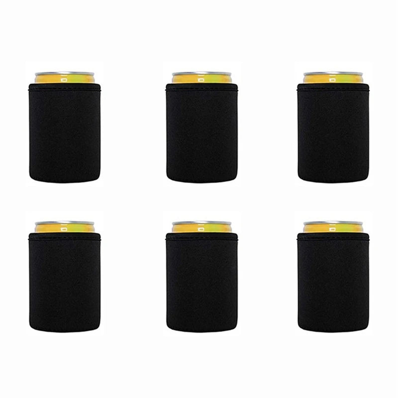 Reusable Insulated Can Sleeves - 6 Pack