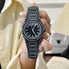 Casual Quartz Wristwatch with Plastic Strap