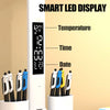 Multifunktionale LED-Schreibtischlampe mit Lüfter & Digitaler Uhr