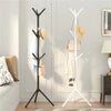 Vertical Tree Branch Coat Rack with 3 Hooks