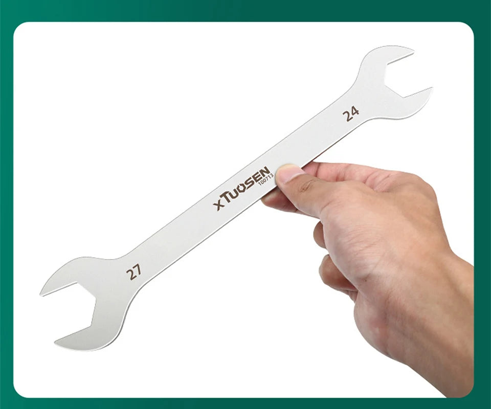 Ultra-Thin Dual-End Open Wrench for Tight Spaces