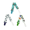 3-Pack Cartoon Pacifier Clips for Babies