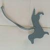 PU Leather Dachshund & Bulldog Keychain