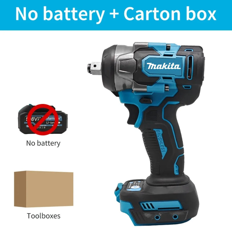 Cordless Brushless Impact Wrench - 800Nm High Torque