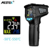 High-Temperature Infrared Thermometer with Color Screen and Humidity Sensing