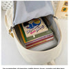 Embroidered Bow Nylon Backpack for Girls – Lightweight & Spacious