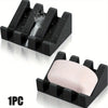 Waterfall Silicone Soap Dish with Self-Draining Design