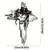 Elegant Metal Cross Wall Art for Home and Office