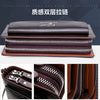 Men's Leather Clutch Wallet with Phone Pocket