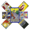 A collection of tarot cards featuring The Empress, the Emperor, and the Hierophant in various orientations.