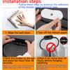 Self-Adhesive Stainless Steel Towel Rack