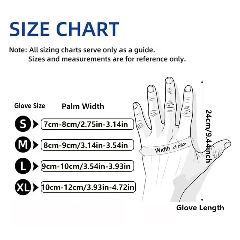 Disposable Black Nitrile Gloves for Cleaning, Tattoo, and Hairdressing