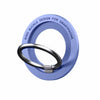 A purple magnetic ring stand designed for a smartphone.