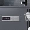 Clean/Dirty Dishwasher Magnet Sign – Stainless Steel, Easy-Slide Indicator