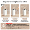 Smart Self-Stirring Coffee Mug with Digital Temperature Display